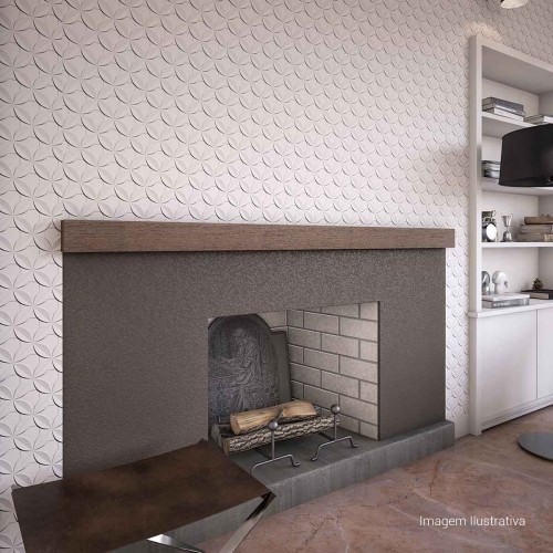 Cerâmica Monocromatico Acetinado 45x65cm Branco - Ceusa Dalia Retificado