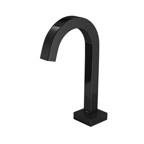 Torneira de Mesa Touchless Bica Baixa para Lavatório Tube Black Noir
