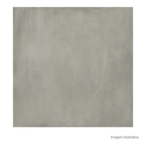 Porcelanato Cimentício Natural 90x90cm Cinza - Portinari Alquimia Gr Nat Esmaltado Retificado