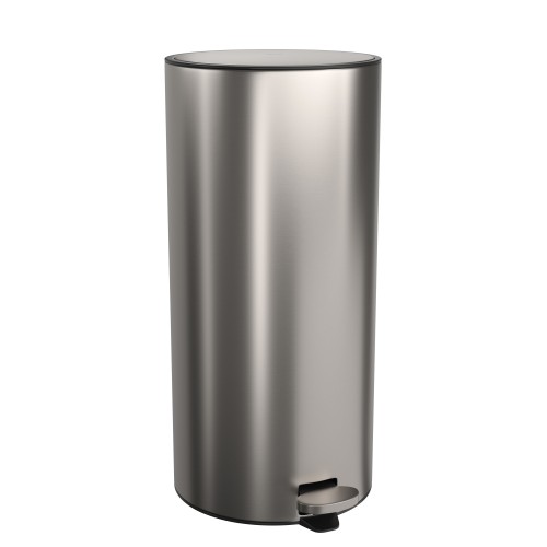 Lixeira Redonda com Pedal Deca 30l Inox - 1005.Red.30.Inx