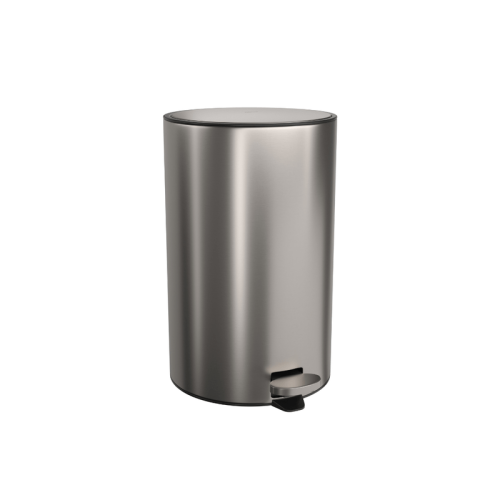 Lixeira Redonda com Pedal Deca 20l Inox - 1005.Red.20.Inx