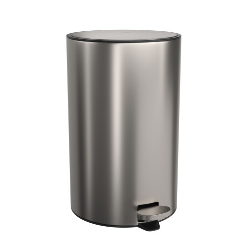 Lixeira Redonda com Pedal Deca 20l Inox - 1005.Red.20.Inx
