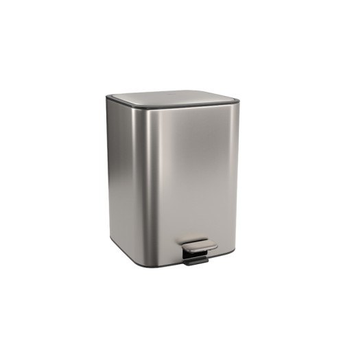 Lixeira Quadrada Deca 5l Inox - 1005.Qua.5.Inx