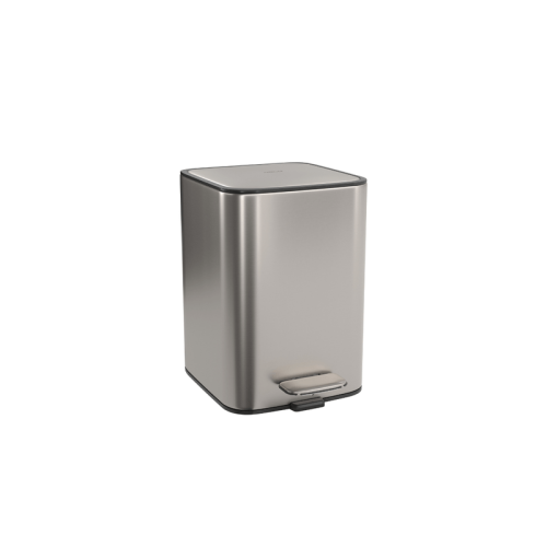 Lixeira Quadrada Deca 18l Inox - 1005.Qua.18.Inx