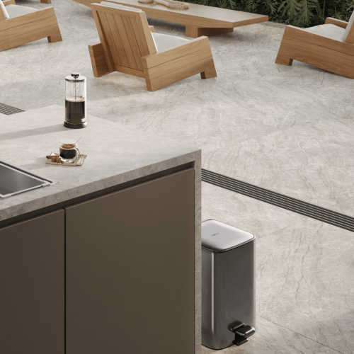 Lixeira Quadrada Deca 18l Inox - 1005.Qua.18.Inx