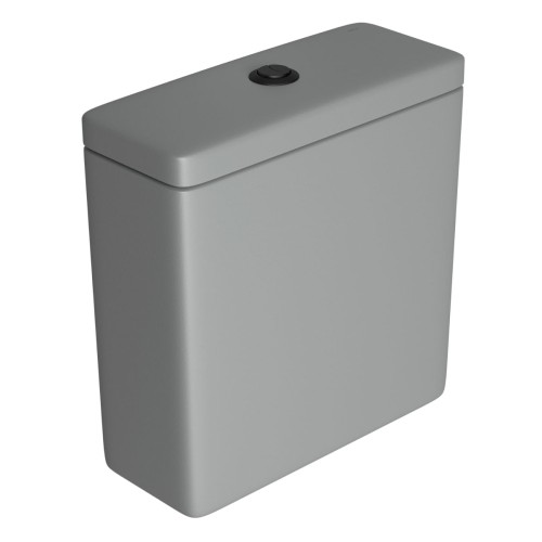 Caixa para Acoplar Acionamento Duo com Botao Black Matte Quadra/polo/pianocinza Fosco