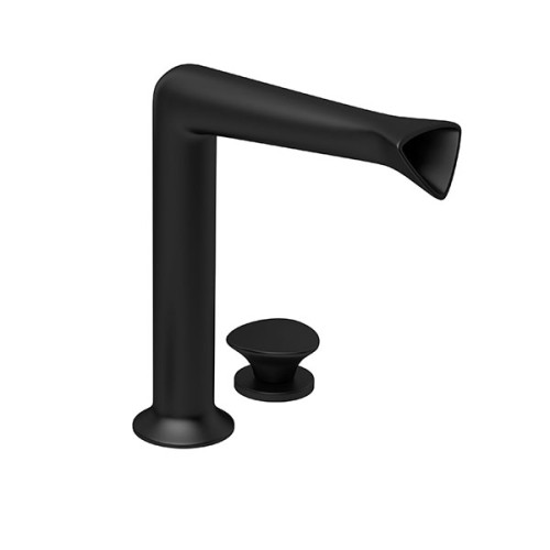 Misturador Monocomando de Mesa Bica Alta para Lavatório Jader Almeida Black Matte