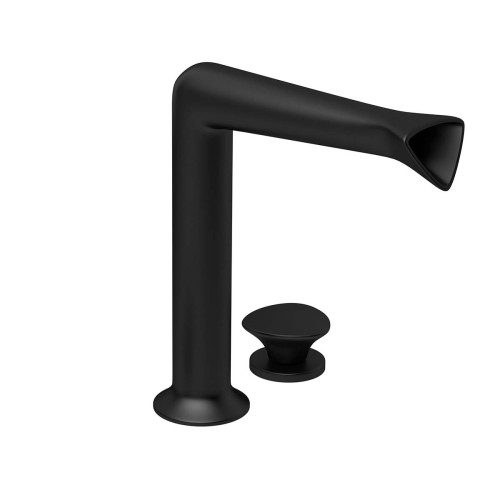 Misturador Monocomando de Mesa Bica Alta para Lavatório Jader Almeida Black Matte