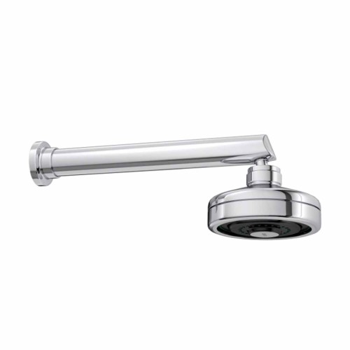 Chuveiro com Tubo de Parede com Entrada de Ar Acqua Plus Cromado