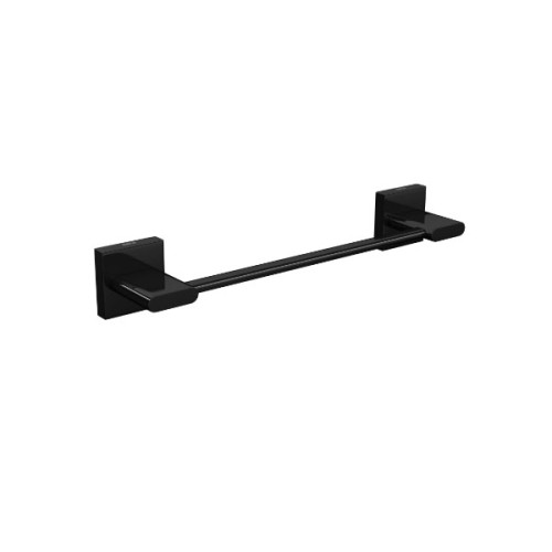 Porta Toalha Barra Polo 20 Cm Black Noir