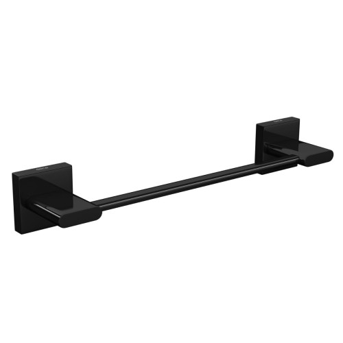 Porta Toalha Barra Polo 20 Cm Black Noir