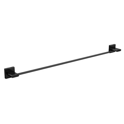 Porta Toalha Barra Polo 60 Cm Black Noir