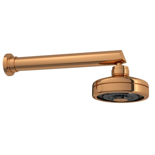 Chuveiro com Tubo Reto de Parede Acqua Plus Red Gold