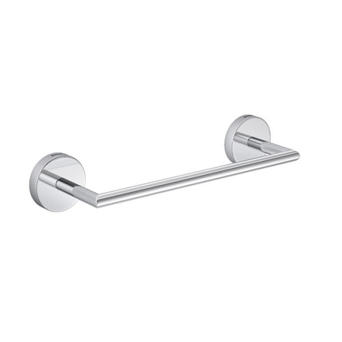 Porta Toalha Barra Disco 20 Cm Cromado