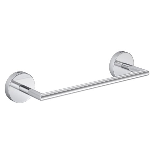 Porta Toalha Barra Disco 20 Cm Cromado