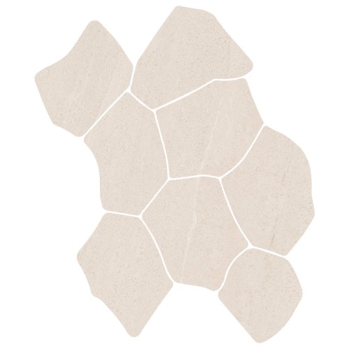 Porcelanato Pedra Natural 32x39cm Bege - Portinari Mc Gales Organic Sbe Nat Esmaltado Retificado