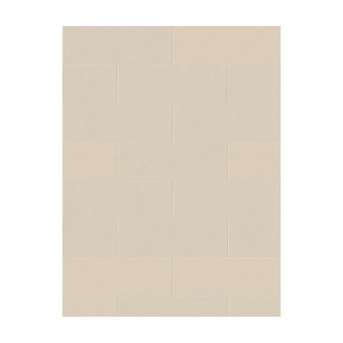 Porcelanato Monocromatico Natural 7,7x24cm Bege - Portinari Harmonia Brick Sbe Nat Esmaltado Bold