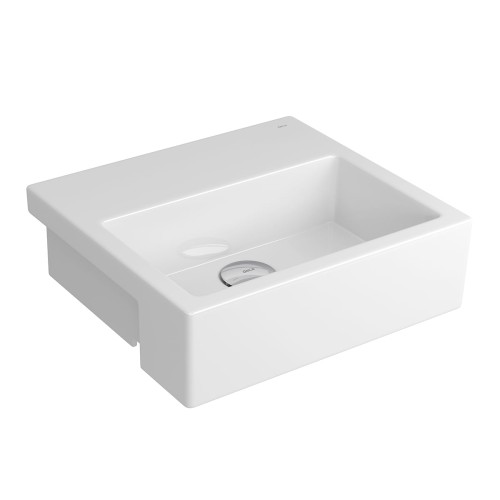 Cuba de Semi Encaixe Retangular Deca 33x36,5cm Branco Linha L.