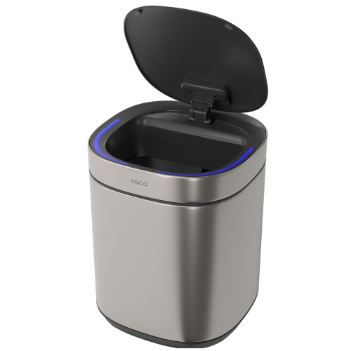 Lixeira com Sensor Deca 8l Inox - 1007.Qua.8.Inx
