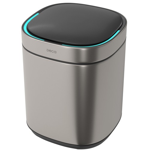 Lixeira com Sensor Deca 8l Inox - 1007.Qua.8.Inx