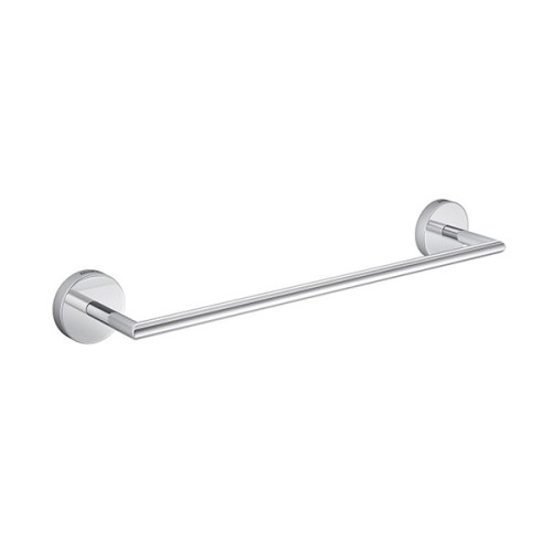 Porta Toalha Barra Disco 30 Cm Cromado