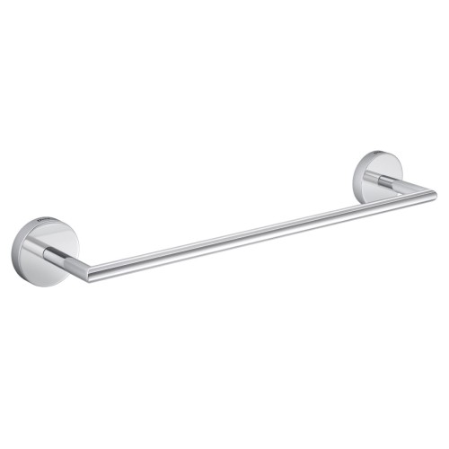Porta Toalha Barra Disco 30 Cm Cromado