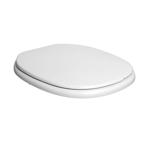 Assento em Plástico com Microban Deca para Bacias Aspen e Fast Branco