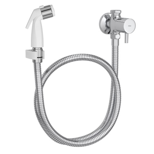 Ducha Higiênica com Registro e Derivação de Parede Branco