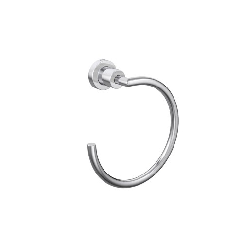 Porta Toalha Deca Argola Slim Black Matte