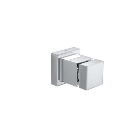 Acabamento para Registro de Gaveta Até 1 Cubo Cromado