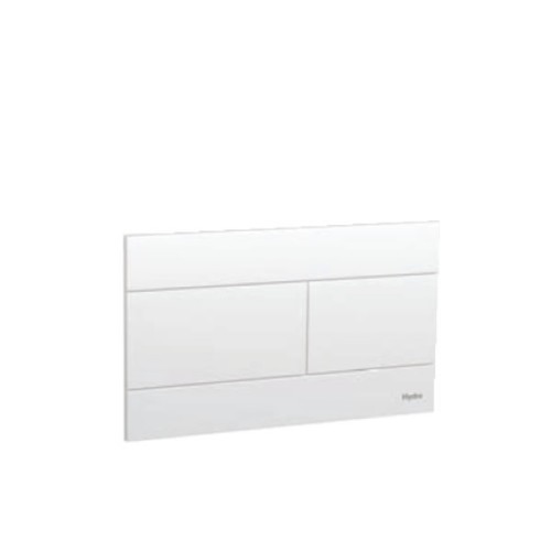 Acabamento para Caixa de Descarga Embutida Hydra H Slim Duo Branco