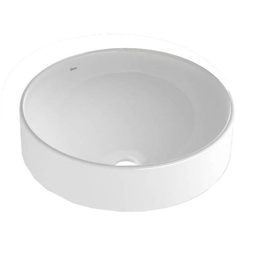 Cuba de Sobrepor Redonda Deca 40x40cm Branco Linha L