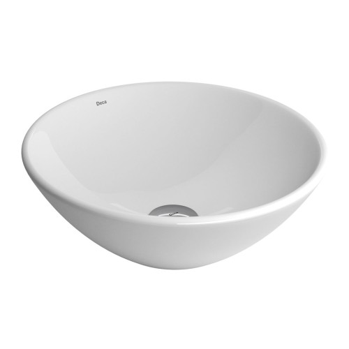 Cuba de Apoio Redonda Deca 35x35cm Branco Linha L