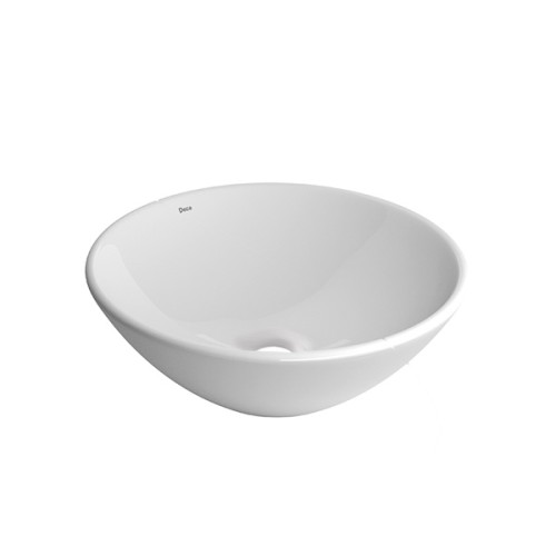Cuba de Apoio Redonda Deca 35x35cm Branco Linha L