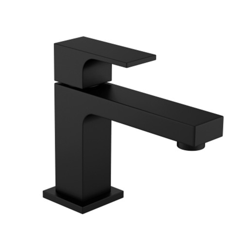 Torneira de Mesa Bica Baixa para Lavatório Unic Black Matte