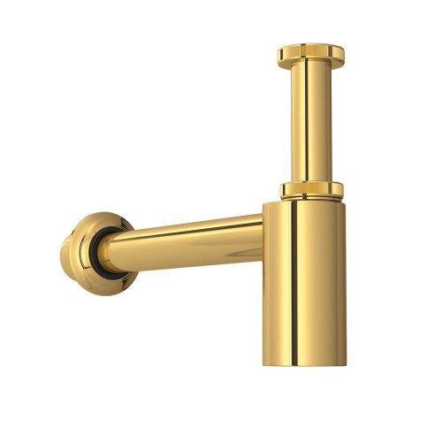Sifão para Lavatório (entrada: 1 / Saída: 1 1/2) Gold