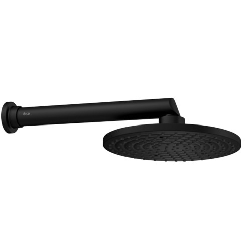 Chuveiro com Tubo de Parede Aquamax Black Matte