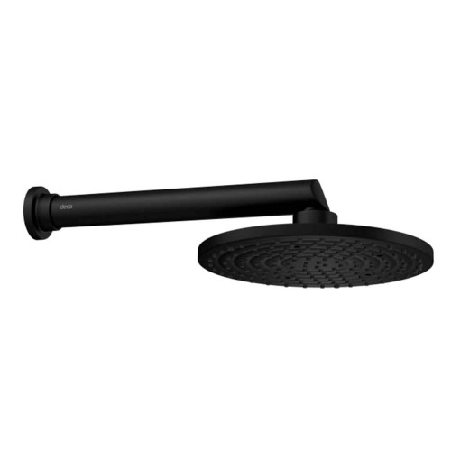Chuveiro com Tubo de Parede Aquamax Black Matte