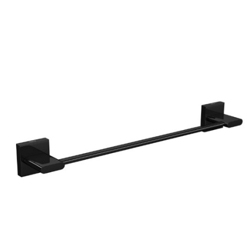 Porta Toalha Barra Polo 30 Cm Black Noir