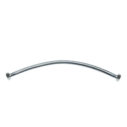 Ligação Flexível Deca Malha de Aço Fêmea X Fêmea 40cm Cromado