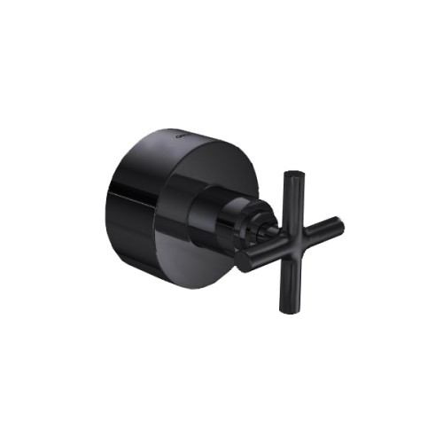 Acabamento para Registro de Gaveta de 1 1/4 e 1 1/2 Duna Clássica Black Matte