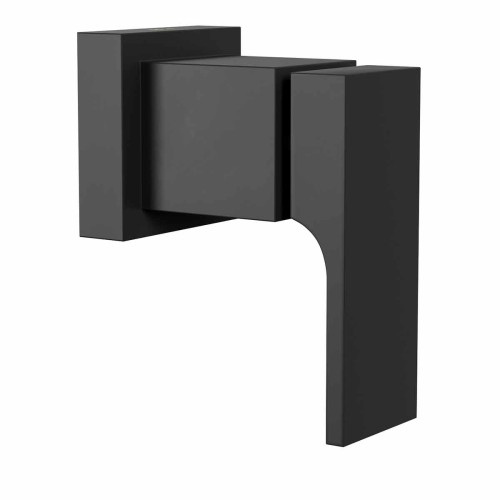 Acabamento para Registro de Pressão Até 1 com Mecanismo 1/2 Volta Unic Black Matte