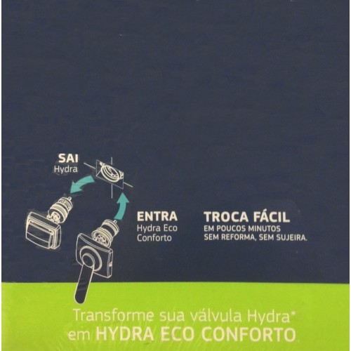 Kit Conversor Deca Hydra Max 1 1/2 Hydra Eco Conforto Cromado