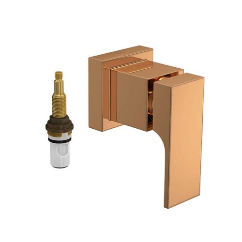 Acabamento para Registro de Pressão Até 1 com Mecanismo 1/2 Volta Unic Red Gold