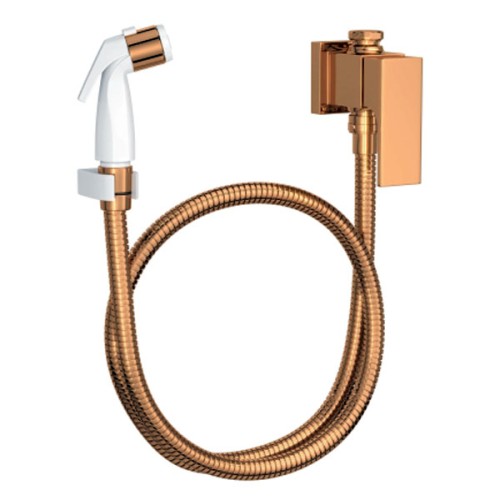 Ducha Higiênica com Registro e Derivação de Parede Red Gold