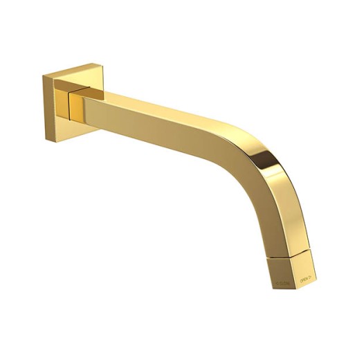 Torneira de Parede para Lavatório Tube Gold