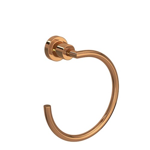 Porta Toalha Argola Slim Red Gold