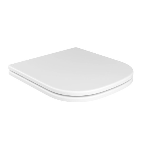 Assento Deca em Poliéster Slow Close com Microban para Bacias Quadra Polo Unic Branco