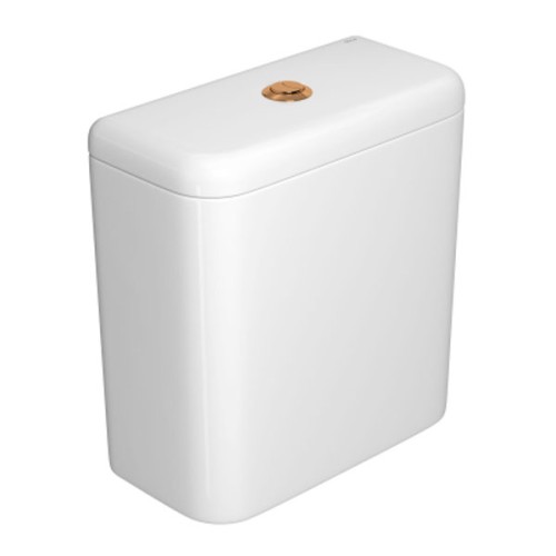 Caixa Acoplada com Acionamento Duo Carrara / Nuova Branco / Red Gold
