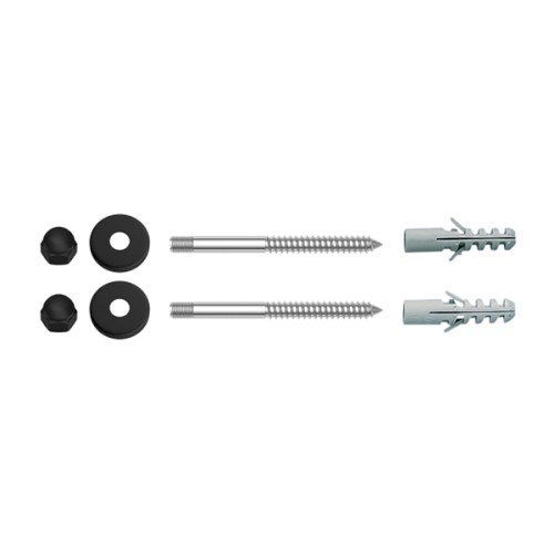 Parafusos para Fixação de Bacias e Bides - Black Matte